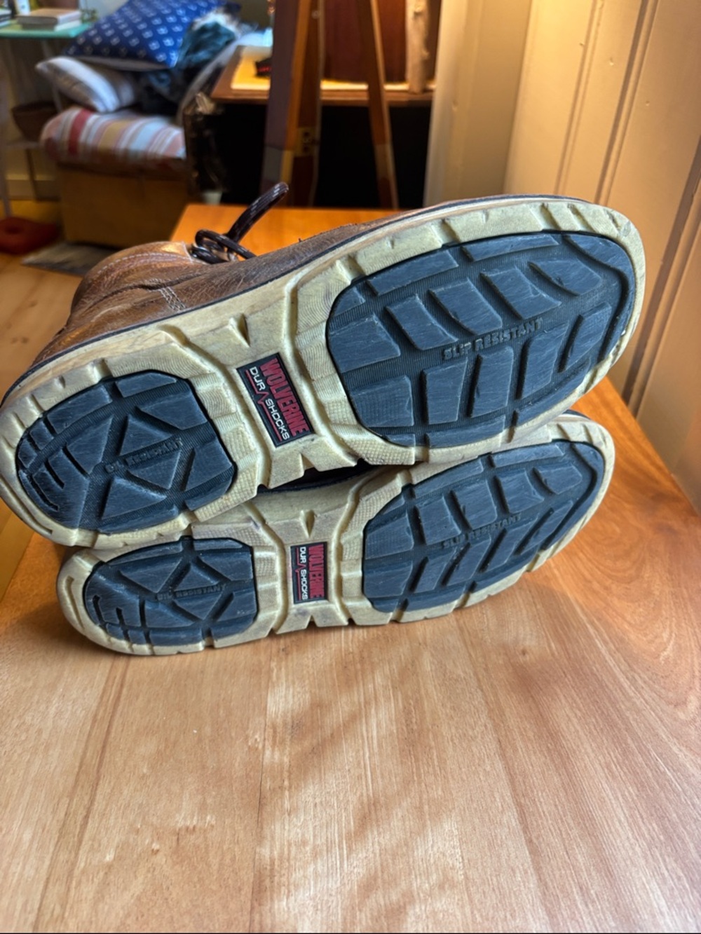 Wolverine Durashocks wedge work boots - Picture 4 of 5